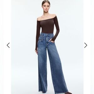 ALICE+ OLIVIA ANNA BODY SUIT